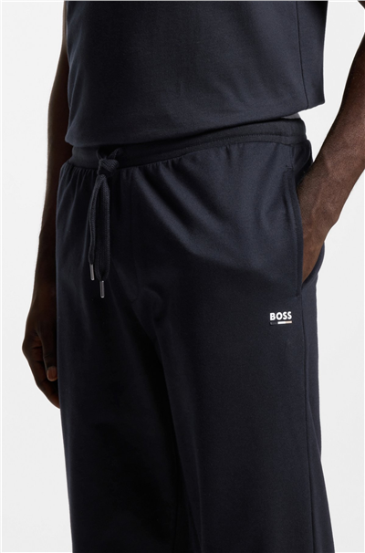 BOSS Iconic Pants Erkek Eşofman Altı Siyah