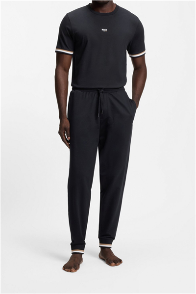 BOSS Iconic Pants Erkek Eşofman Altı Siyah