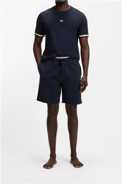 Boss Iconic Shorts Erkek Şort Mavi