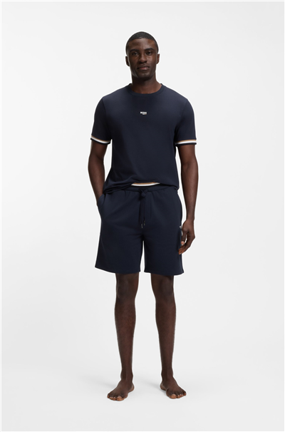 Boss Iconic Shorts Erkek Şort Mavi