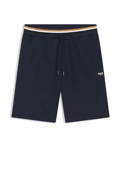 Boss Iconic Shorts Erkek Şort Mavi