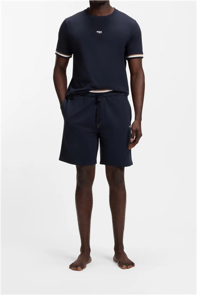 Boss Iconic Shorts Erkek Şort Mavi