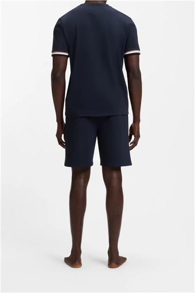 Boss Iconic Shorts Erkek Şort Mavi