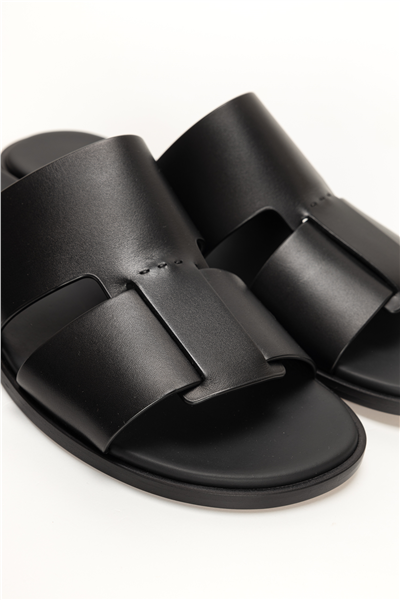 Boss Kael Slide Bure Erkek Terlik Siyah