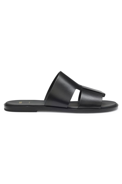 Boss Kael Slide Bure Erkek Terlik Siyah