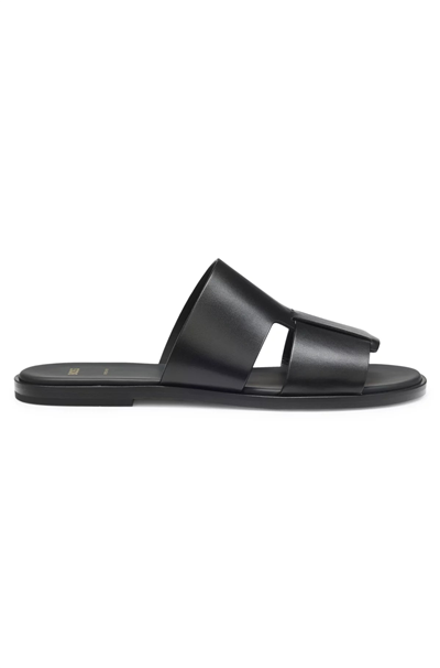 Boss Kael Slide Bure Erkek Terlik Siyah