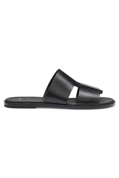 Boss Kael Slide Bure Erkek Terlik Siyah