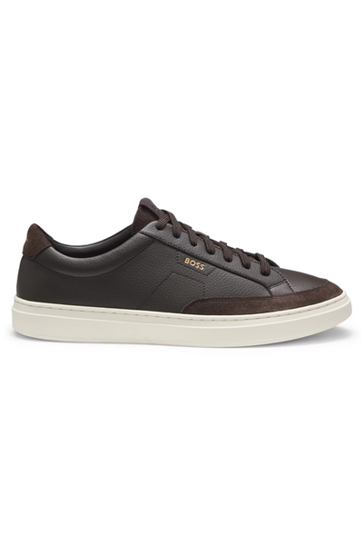 BOSS Kieran Tenn Sdtbal Erkek Sneaker Kahverengi