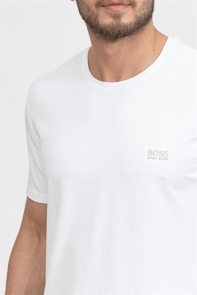 Boss Mix&Match Erkek Tekli T-Shirt Beyaz