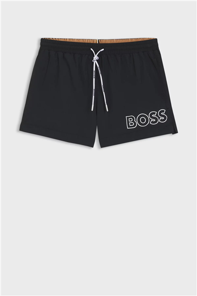 Boss Mooneye Erkek Şort Mayo Siyah