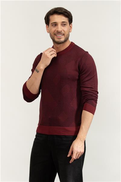 Boss Motivo Erkek Triko