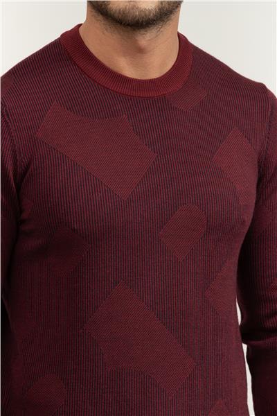 Boss Motivo Erkek Triko