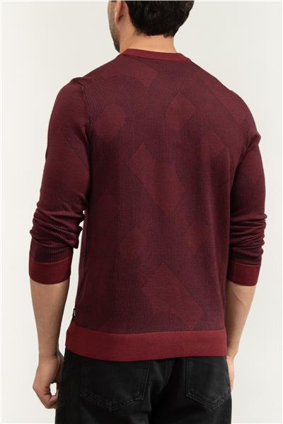 Boss Motivo Erkek Triko