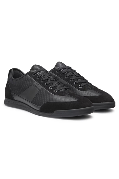 BOSS Nitan Lowp Nymn Erkek Sneaker Siyah