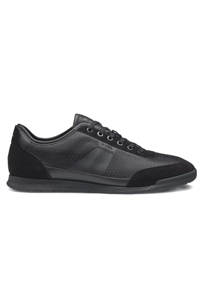 BOSS Nitan Lowp Nymn Erkek Sneaker Siyah