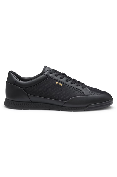 BOSS Nitan Lowp Nymnal Erkek Sneaker Siyah