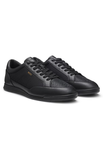 BOSS Nitan Lowp Nymnal Erkek Sneaker Siyah