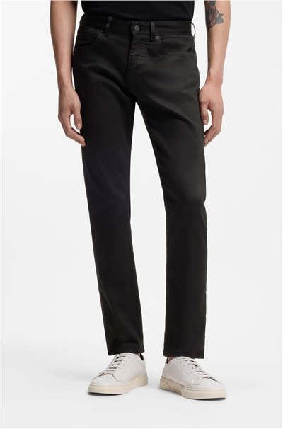 BOSS P Delaware5 Erkek Jean Pantolon Siyah