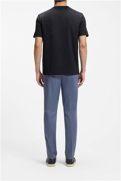 Boss P Taut 89 Erkek Bisiklet Yaka T-Shirt Mavi