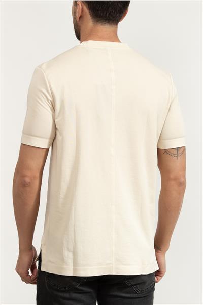 BOSS P-Taut Erkek Bisiklet Yaka T-Shirt