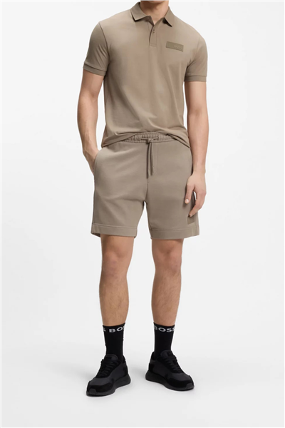 BOSS Paddy Structure Erkek Polo Yaka T-Shirt Yeşil