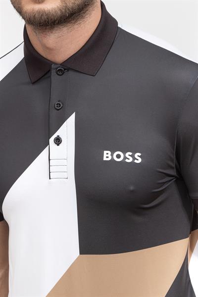 Boss Patteo Erkek Polo Yaka T-Shirt Siyah