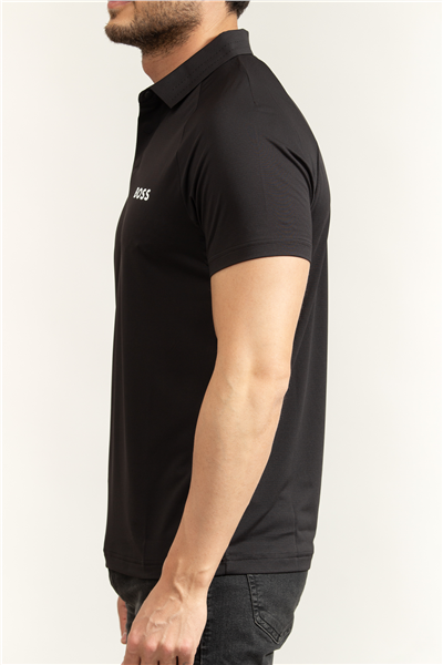 Boss Pl Goc Paddytech Erkek Polo Yaka T-Shirt Siyah