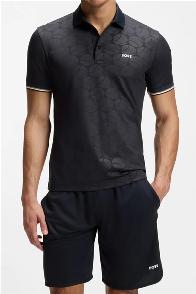 BOSS Pl Toc Game 1 Erkek Polo Yaka T-Shirt Mavi