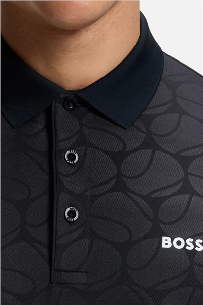 BOSS Pl Toc Game 1 Erkek Polo Yaka T-Shirt Mavi