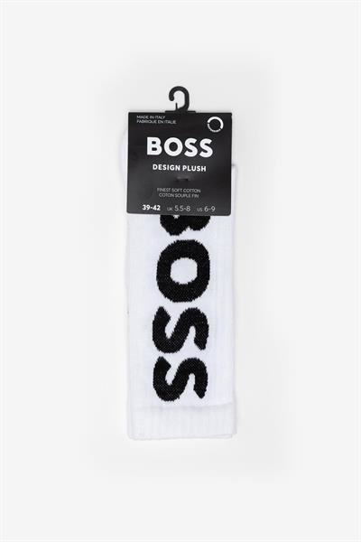 Boss Qs Rib Logo Erkek Tekli Çorap