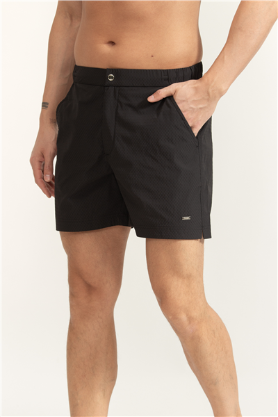 Boss Resort Swim Shorts Erkek Şort Mayo Siyah