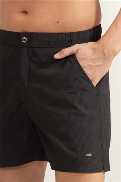 Boss Resort Swim Shorts Erkek Şort Mayo Siyah