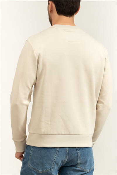 Boss Salbo Erkek Bisiklet Yaka Sweatshirt