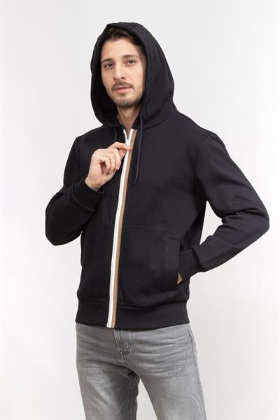 Boss Salvi Erkek Fermuarlı Sweatshirt