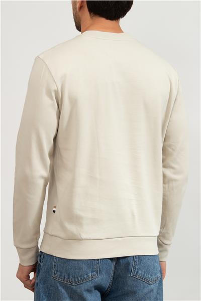 Boss Savin Ch Erkek Bisiklet Yaka Sweatshirt