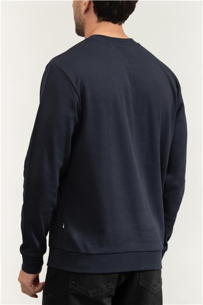 Boss Savin Ch Erkek Bisiklet Yaka Sweatshirt
