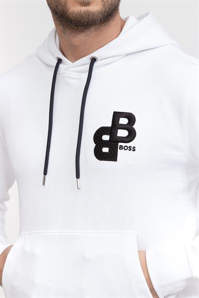 Boss Seeger Erkek Kapüşonlu Sweatshirt