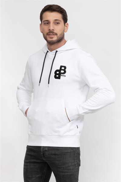 Boss Seeger Erkek Kapüşonlu Sweatshirt