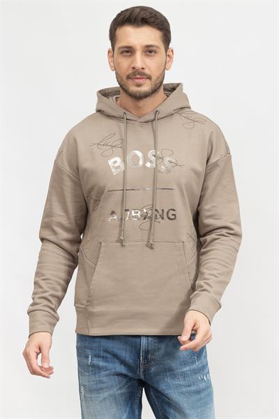 Boss Sly Erkek Kapüşonlu Sweatshirt