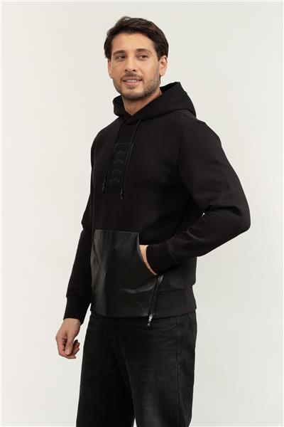 Boss Sly Erkek Kapüşonlu Sweatshirt