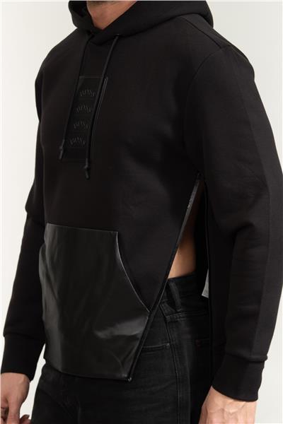 Boss Sly Erkek Kapüşonlu Sweatshirt