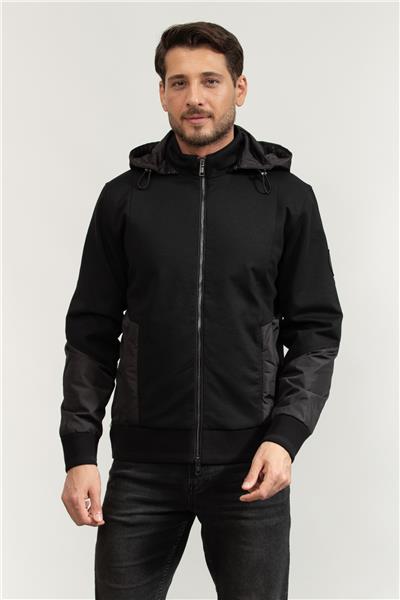 Boss Steele Erkek Fermuarlı Sweatshirt