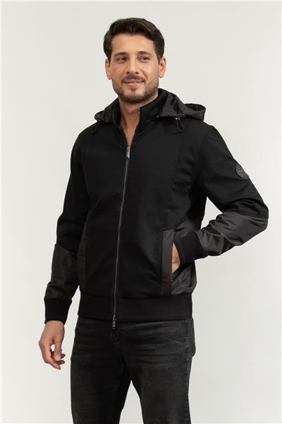 Boss Steele Erkek Fermuarlı Sweatshirt