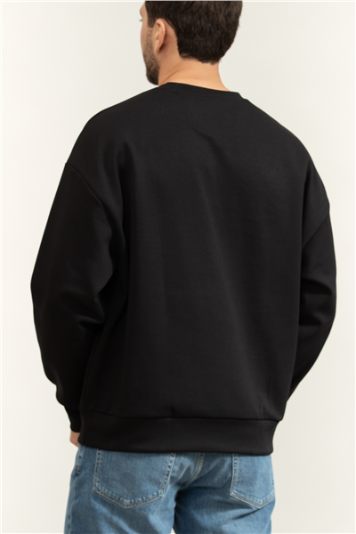 Boss Stenson Erkek Bisiklet Yaka Sweatshirtshirt