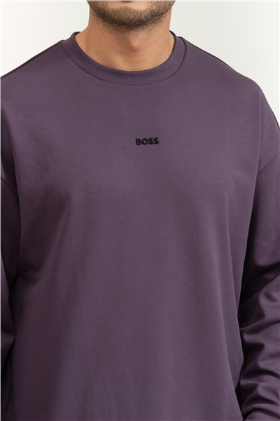 Boss Stenson Erkek Bisiklet Yaka Sweatshirtshirt