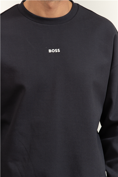 Boss Stenson Erkek Bisiklet Yaka Sweatshirtshirt