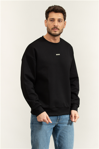 Boss Stenson Erkek Bisiklet Yaka Sweatshirtshirt