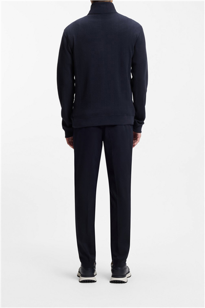 BOSS Structure 1/4 Zip Erkek Fermuarlı Sweatshirt