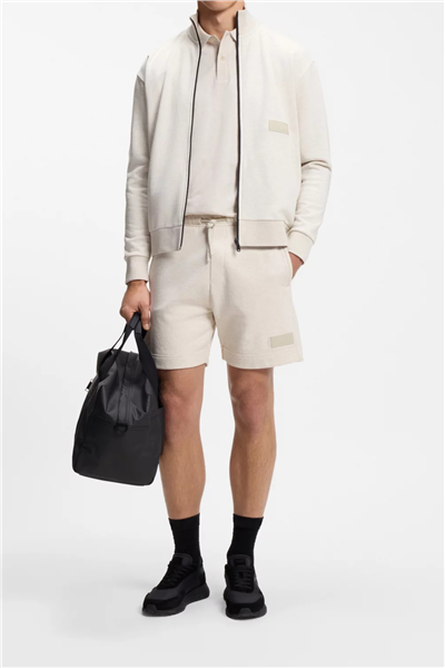 BOSS Sw Collar Full Zip Erkek Fermuarlı Sweatshirt