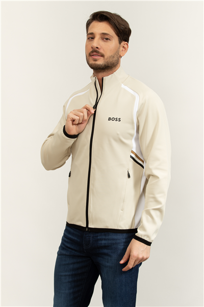 BOSS Sw Toc Spin Fz Erkek Fermuarlı Sweatshirt